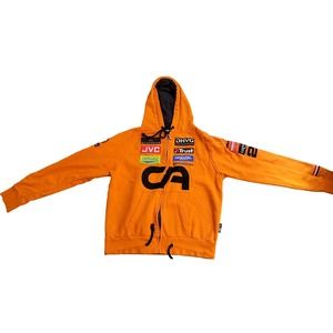 Spyker Formula One Team Hoodie L Orange Jacket CA